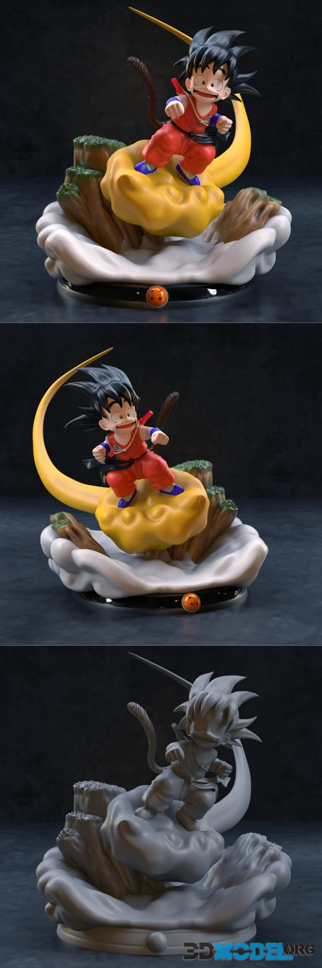 Kid Goku by Bley Marín – Printable