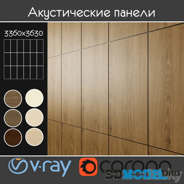 Acoustic decorative panels 6 kinds set 4