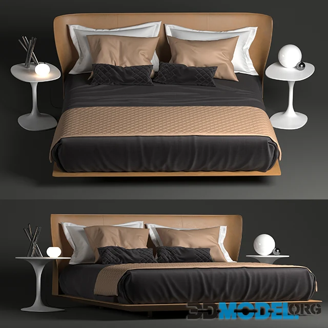 3D Model – B & B Italia Alys Bed