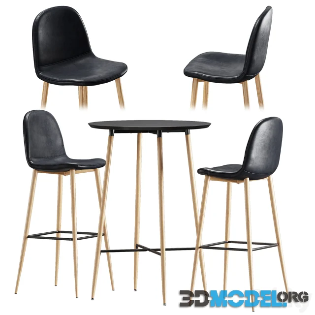 Bar table and chair Jysk Jonstrup