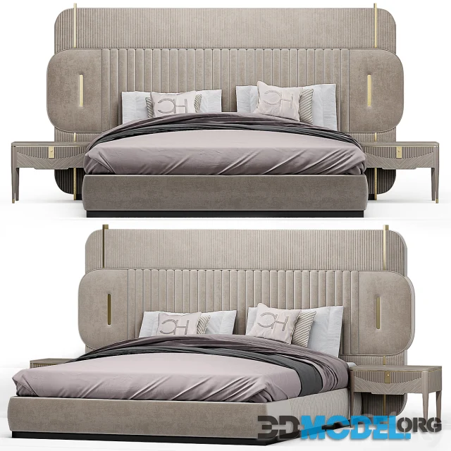 Carpanese Home PAPILLON BED