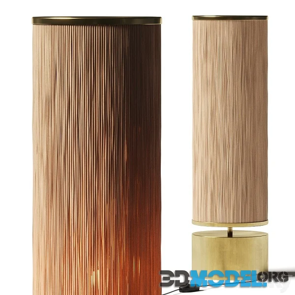 CB2 Solana Pillar Table Lamp