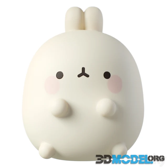 Childrens plastic toy Millimages Molang