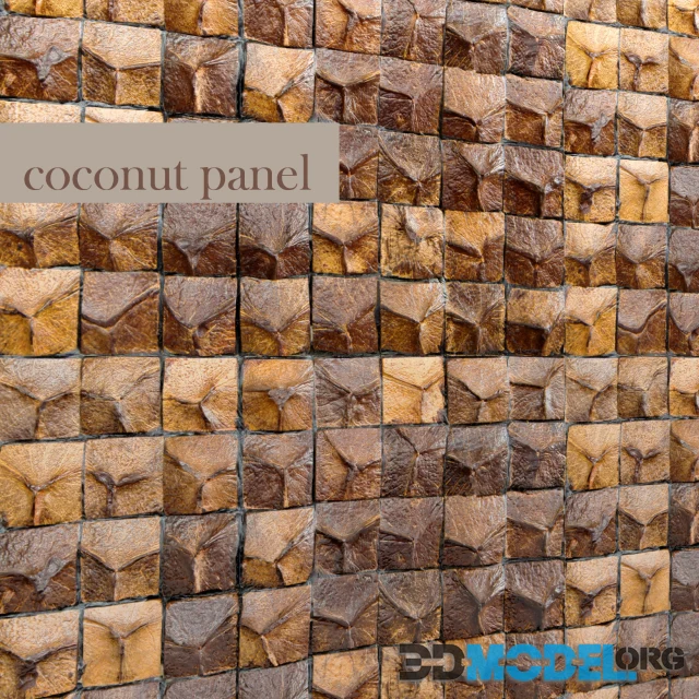 Coconut tiles