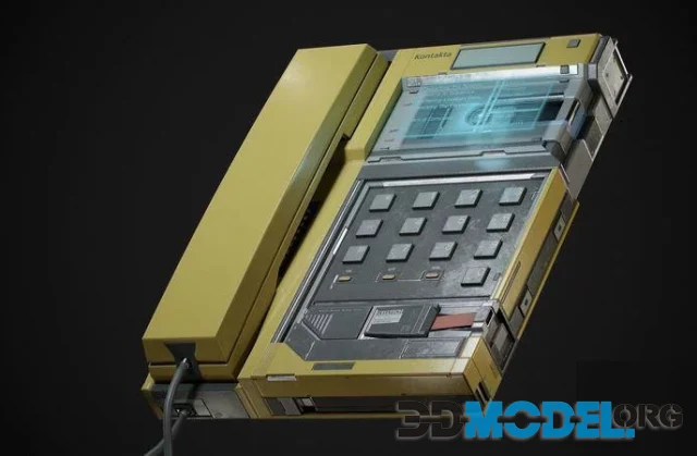 Cyberpunk Telephone (PBR)