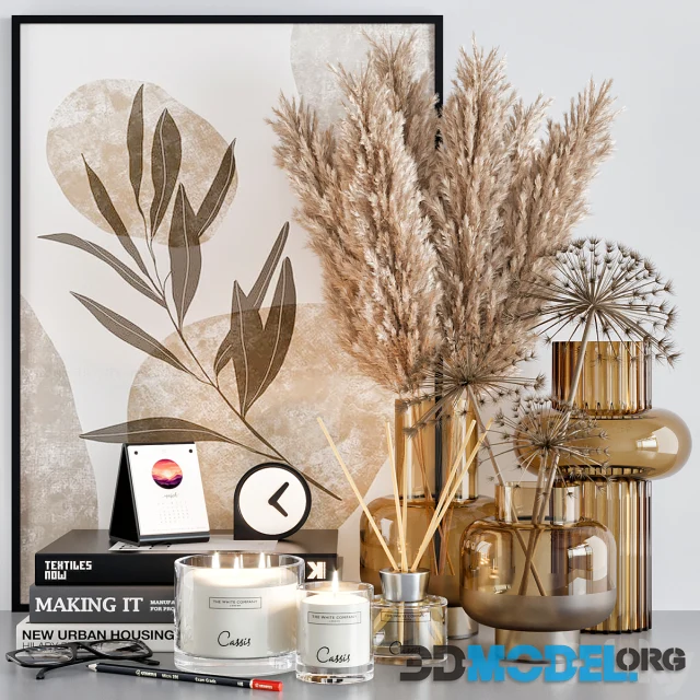 Decorative set 21 with picture