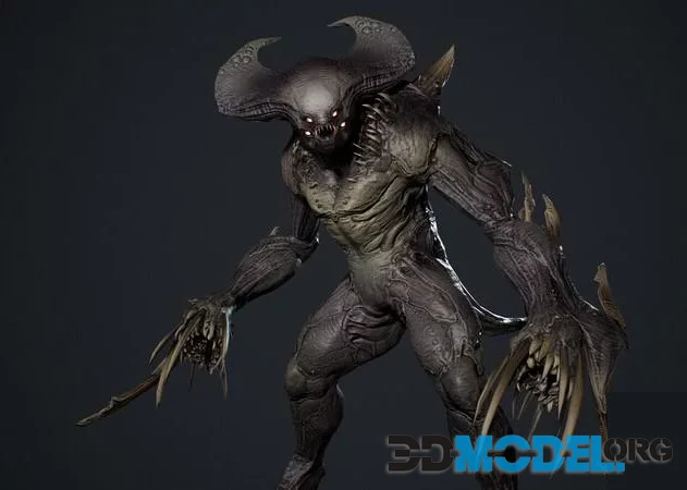 Demon Character 7 (PBR)