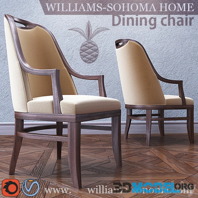 Dining chair arm 002 (INC by Williams–Sonoma)