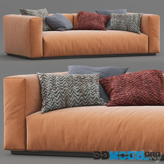 Flexform sofa lario with cushions