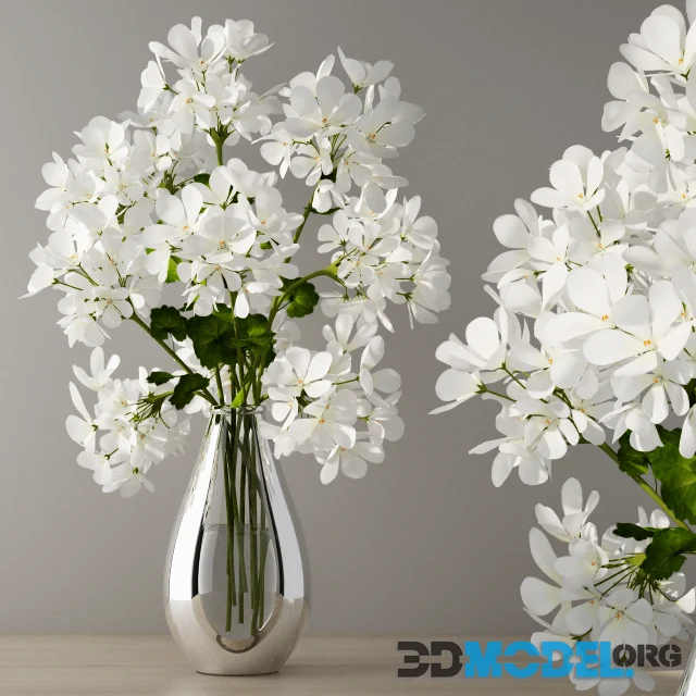 Geranium bouquet
