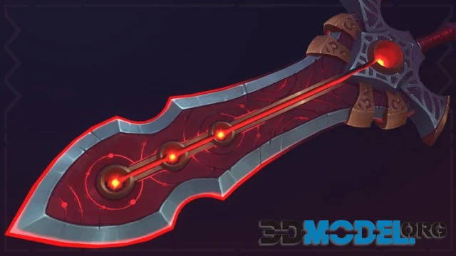 Handpainted 3D Weapon Course [FULL WORKFLOW]