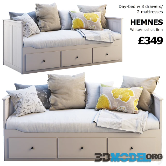 Ikea Hemnes bed 2
