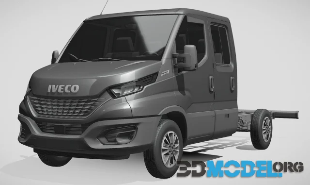 Iveco daily crew cab l3 chassis 2020