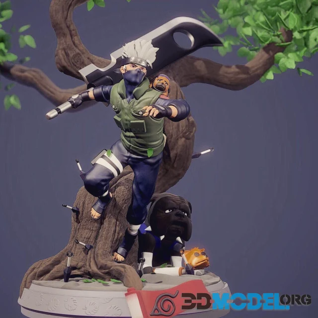 Kakashi Hatake Tree (Printable)