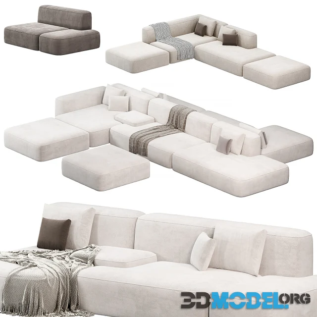 Lema Cloud Modular Sofa Set by lemamobili