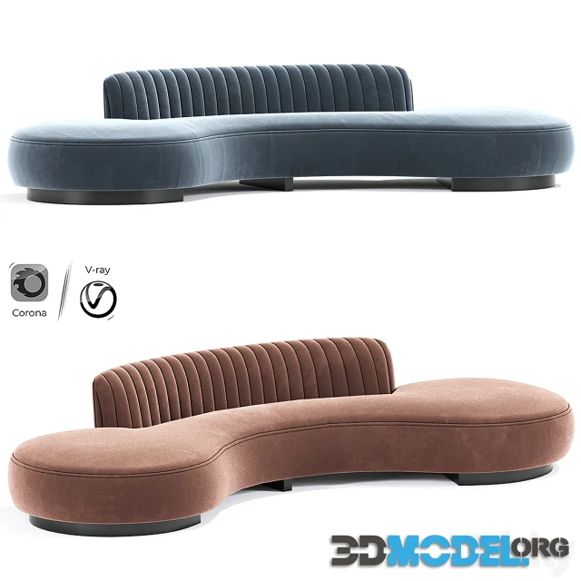 Lounge Curved Sofa