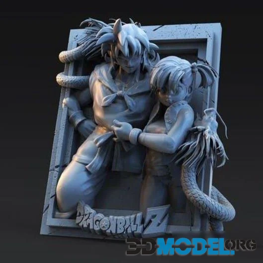 LOVE – Dragon Ball Z (Printable)