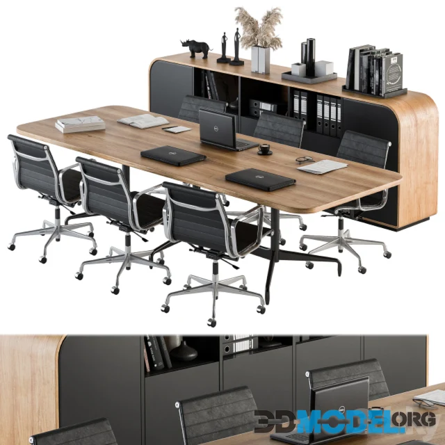 Meeting Table with office chair 07