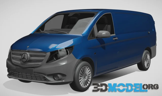 3D Model – Mercedes benz metris cargo van l3 2021