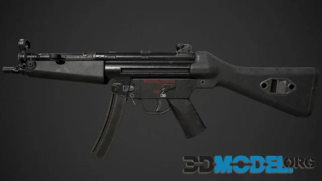MP5A2 gun (PBR)