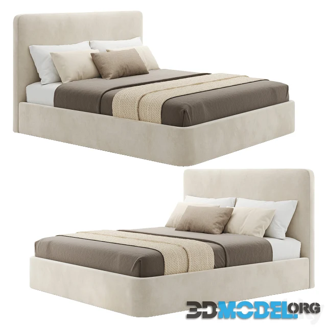 Plain bed