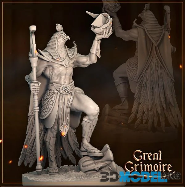 Ra God of Sun – Statue (Printable)