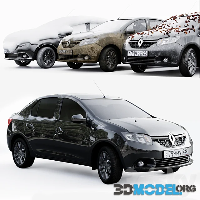 Renault Logan 2016 4 seasons