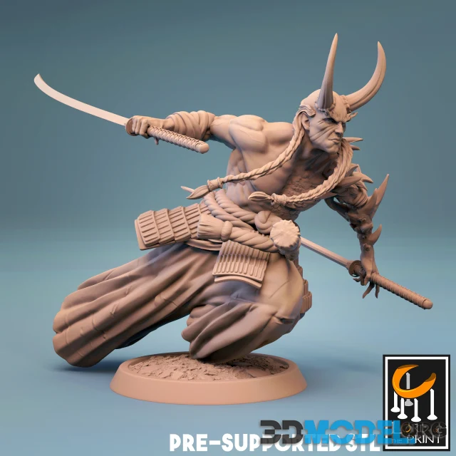 Samurai Demon (Printable)