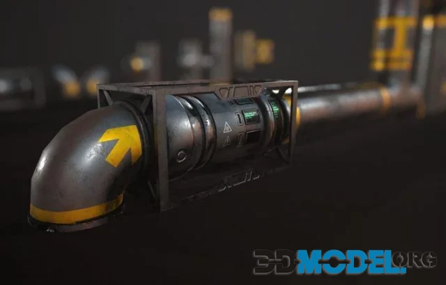 Sci-Fi Pipes (PBR)