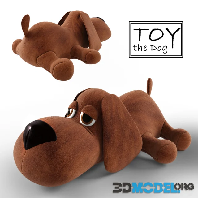 Soft toy dog