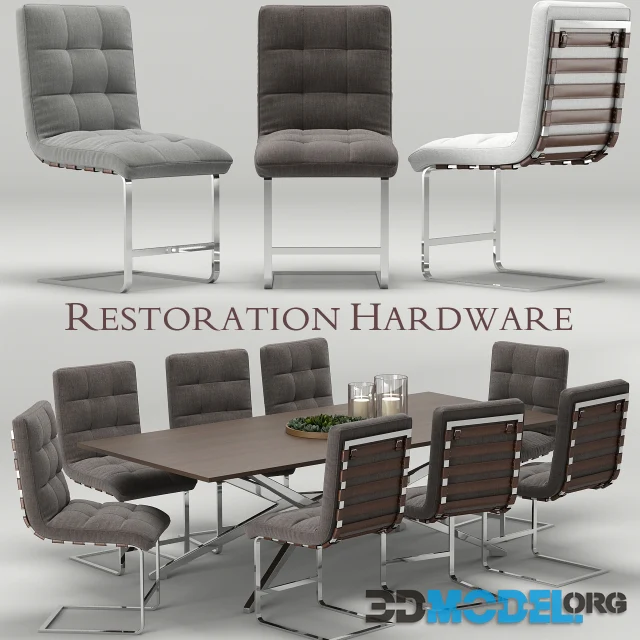 Spyder-Rossi desk-chair RH Modern