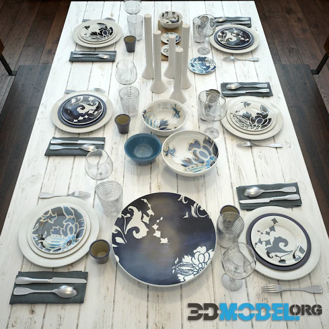 Tableware Indigo