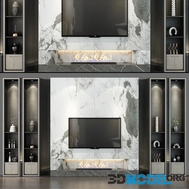 TV shelf 0233