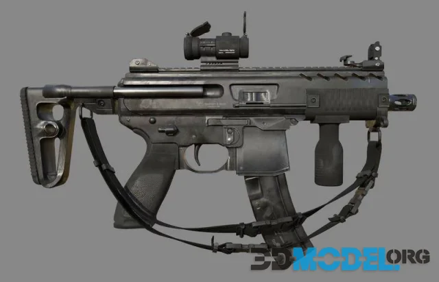 UMP 9 Submachine Gun (PBR)
