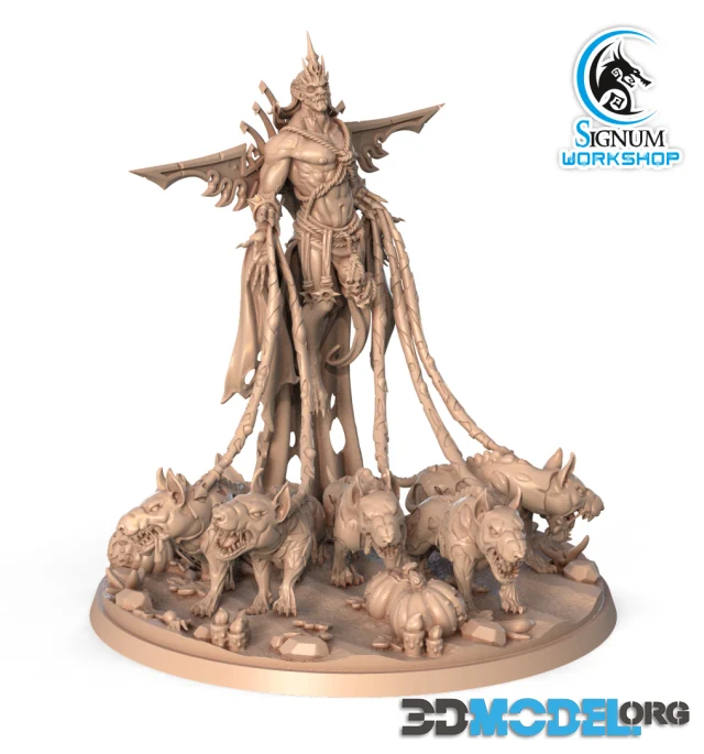 Undead of Styx – Sculpture (Printable)