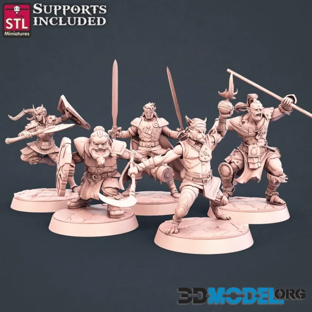 Warriors Set (Printable)