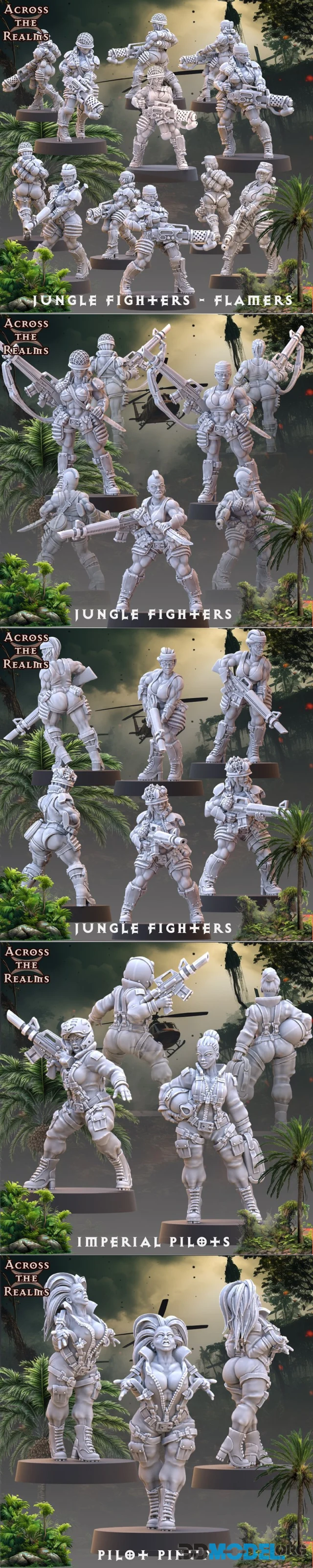 Across the Realms - Jungle Fighters November 2023 – Printable