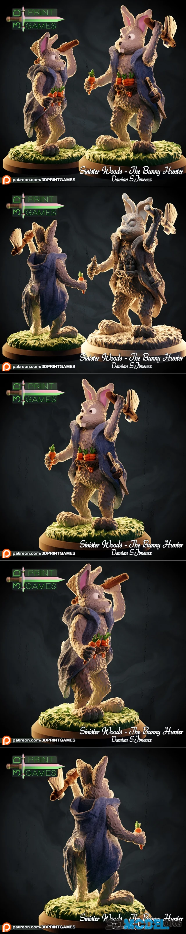 Bunny Hunter – Printable