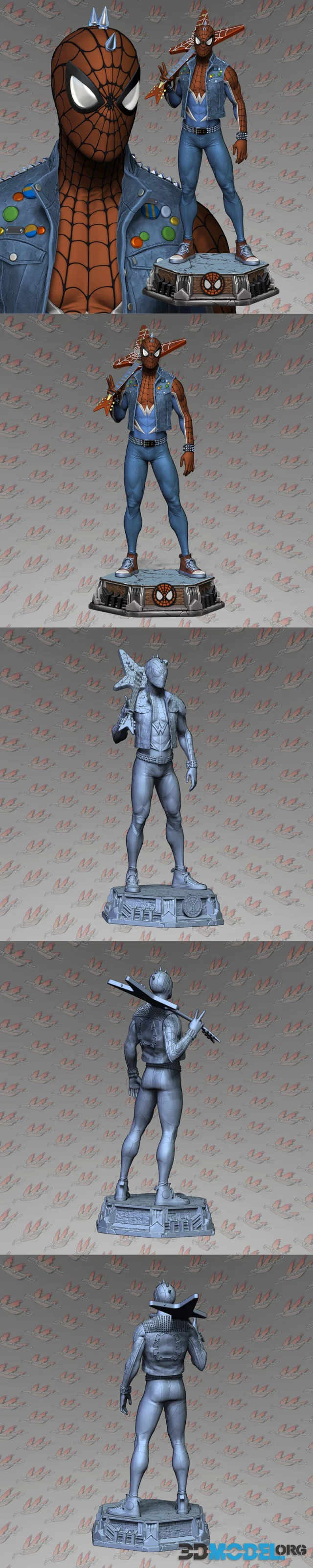 Prey Collection Studio - Spider-Punk – Printable