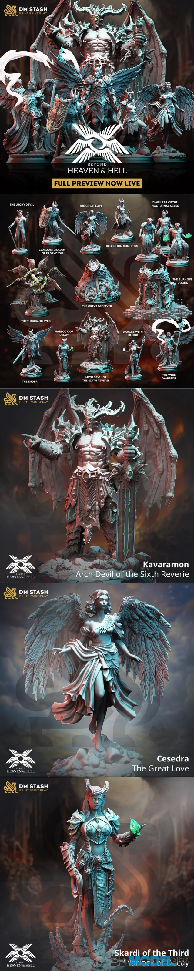 DM-Stash - Beyond Heaven and Hell October 2023 – Printable