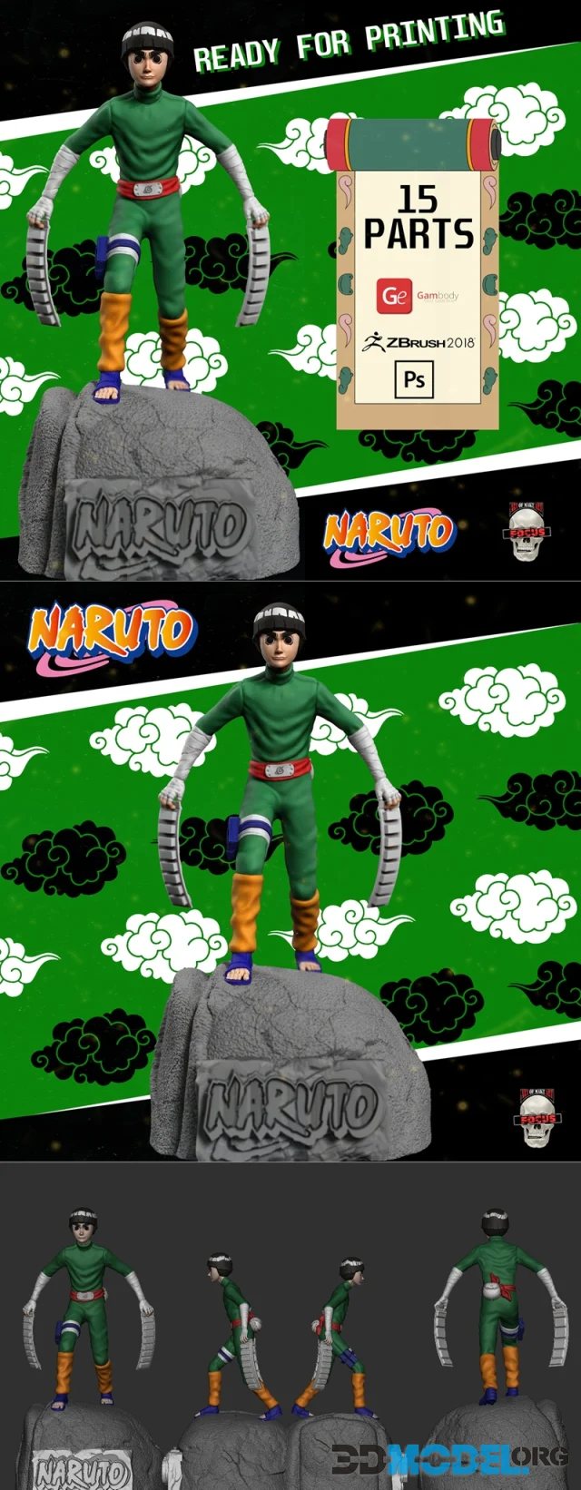 Rock Lee – Printable