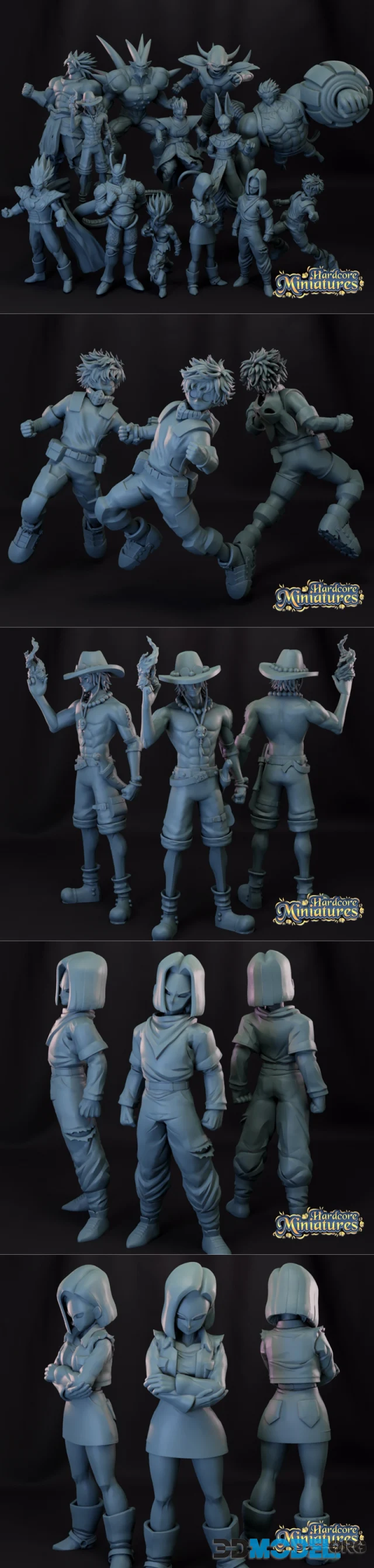 Hardcore Miniatures November 2022 – Printable