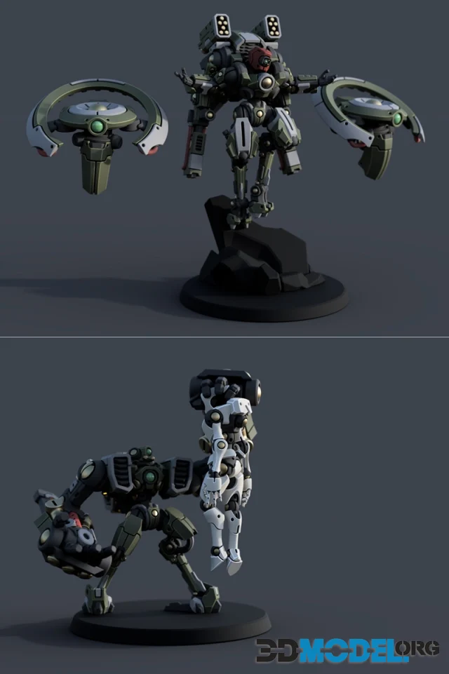 PiperMakes - Eclipse Frame - TEOTH Version and Punchbot - Bully Pose – Printable