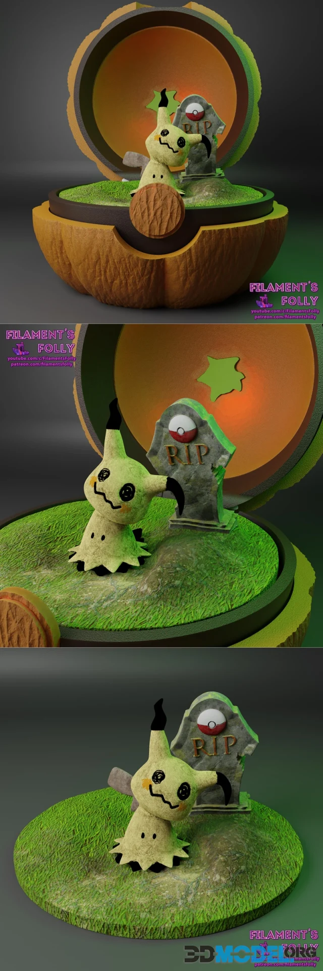 Mimikyu Disc – Printable