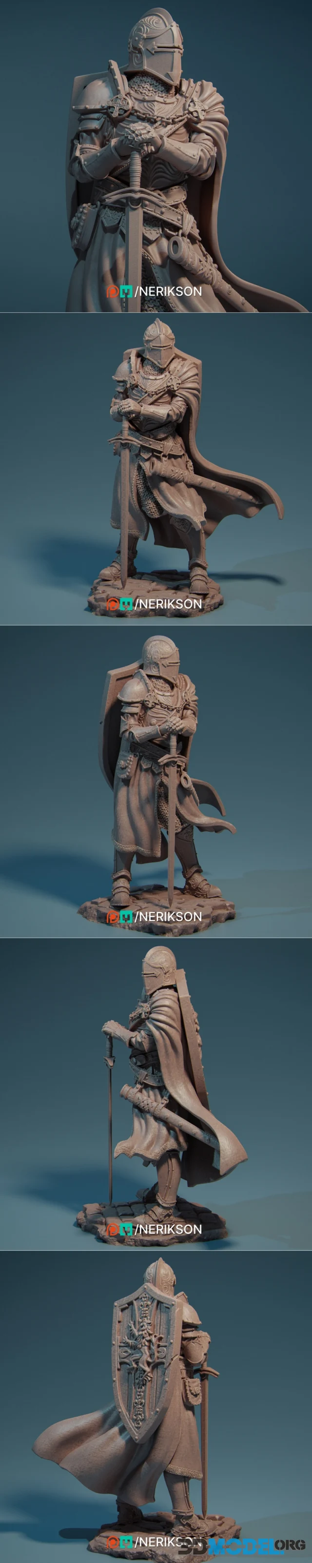 Nerikson - Ivanhoe the Lone Knight – Printable