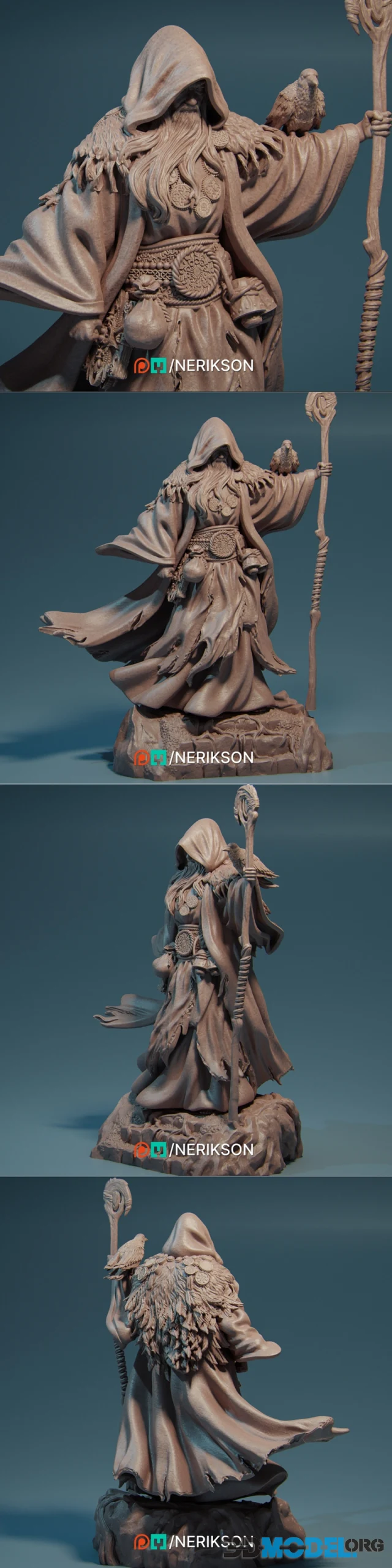 Nerikson - Merlin the Wizard – Printable