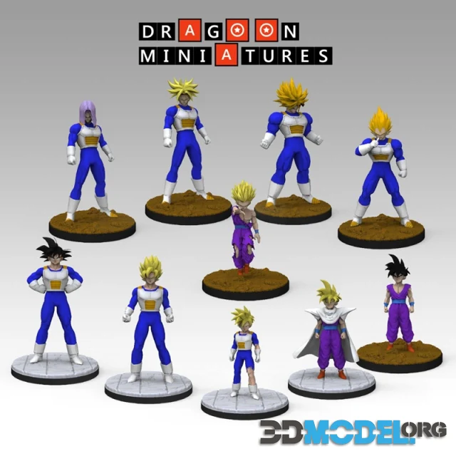 Dragoon Miniatures - Term 14 - Cell Saga Ends – Printable