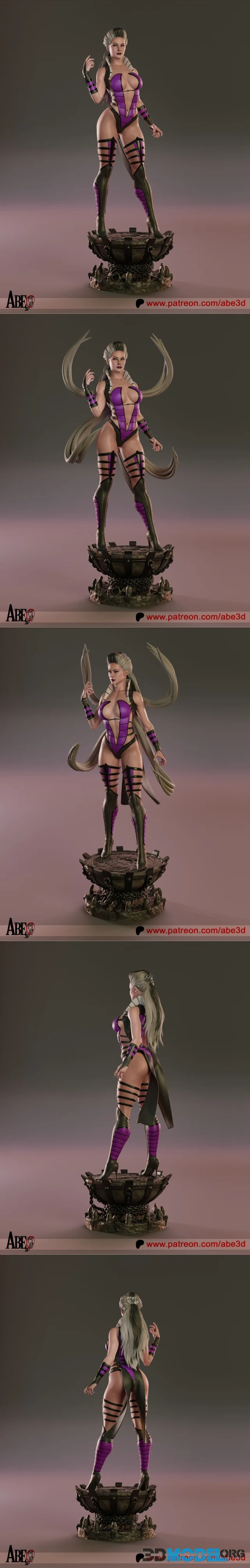 Abe3d - Sindel – Printable