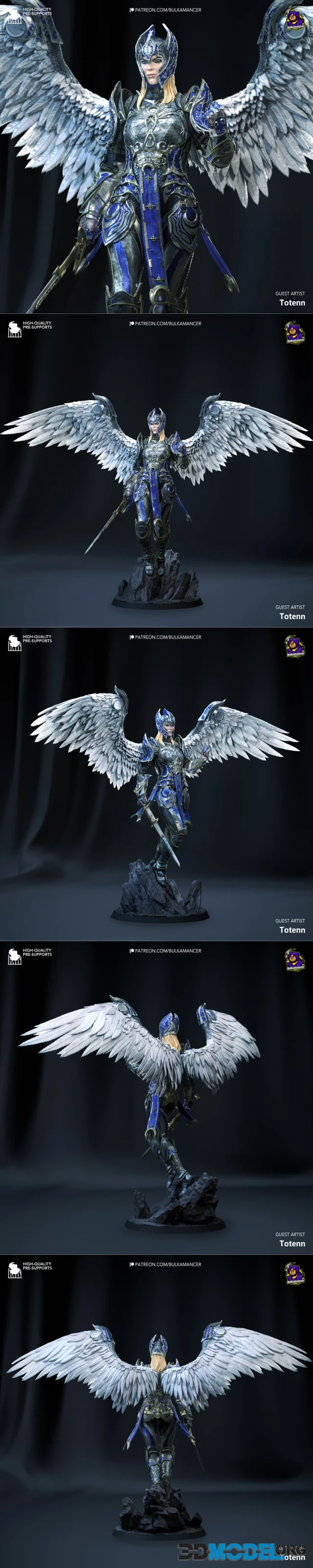 Bulkamancer Sculpts - Dame Aylin – Printable