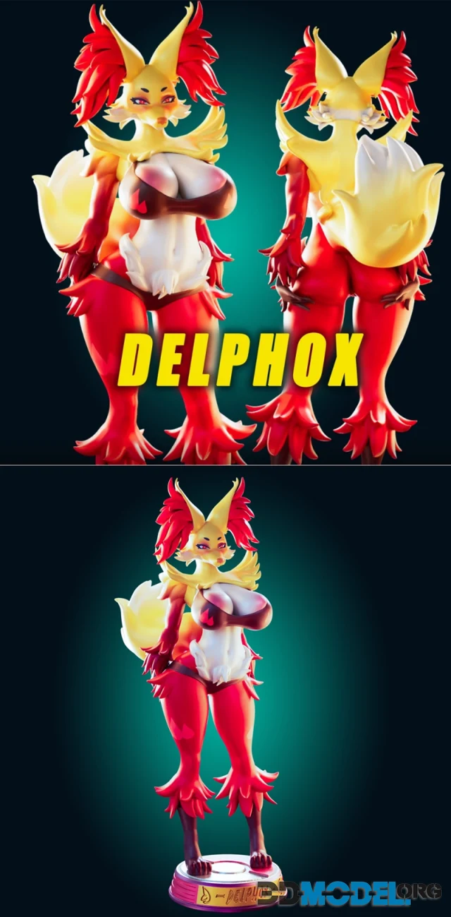 Officer Rhu - Delphox – Printable
